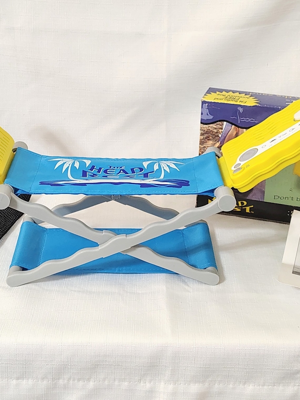The Head Rest + FM Radio Dont Bury Your Head in The Sand Beach Accessory Video